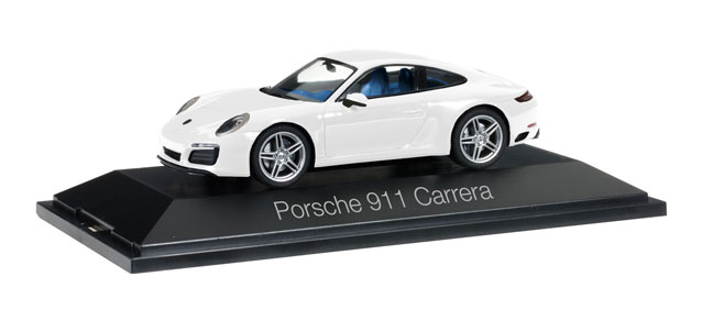 Porsche 911 Carrera, wit metallic