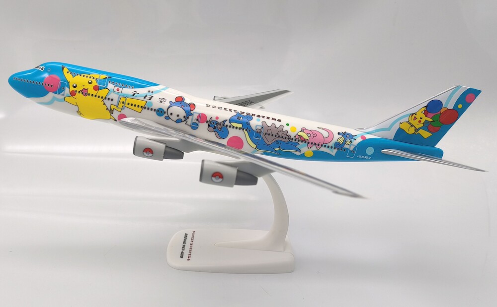 ANA - All Nippon Airways Boeing 747-400 Pocket Monsters (Pokémon)
