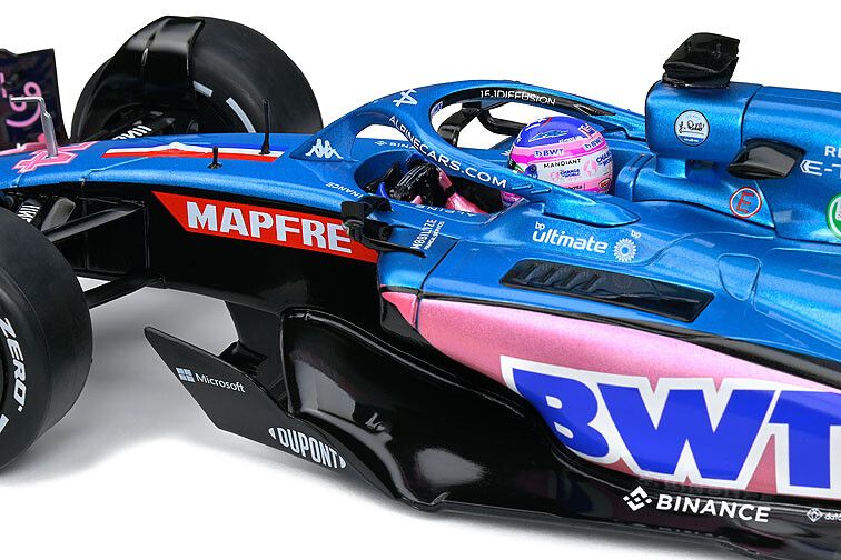 Alpine A522 F. Alonso #14 GP Monaco 2022 (F1)