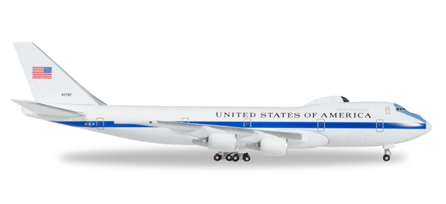 Boeing E-4B Nightwatch U.S. AF Airborne Command Post