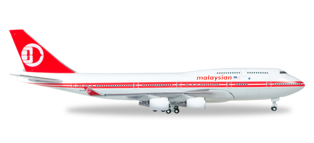 Malaysia Airlines Boeing 747-400 - Retro colors