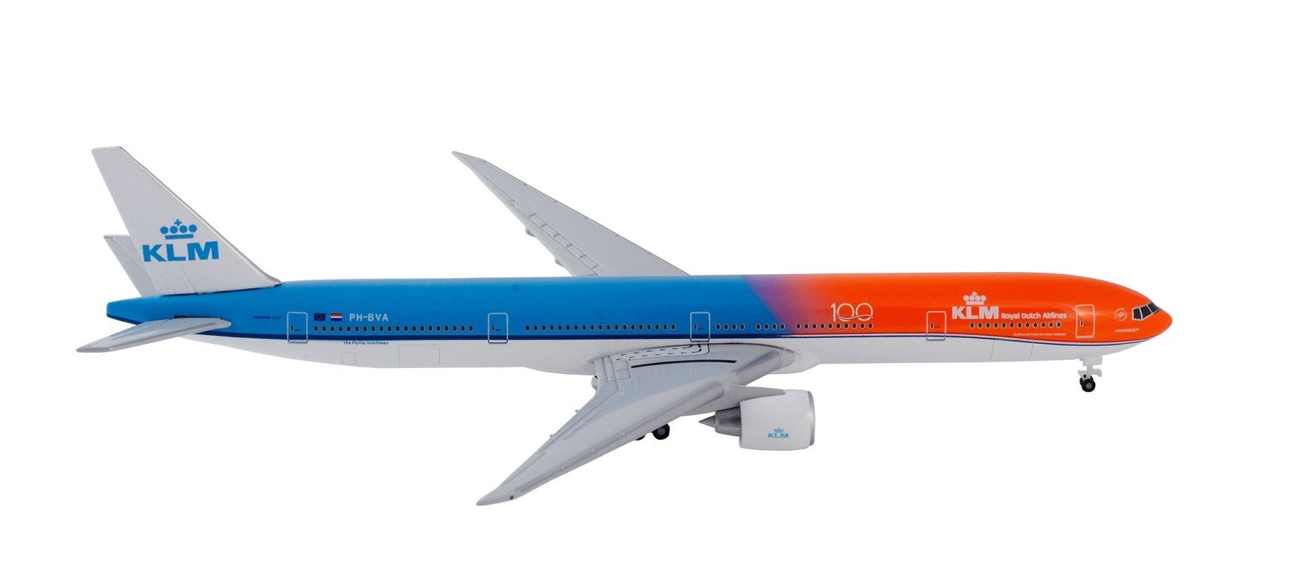 Boeing 777-300ER KLM Orange Pride 100 jaar (NL)