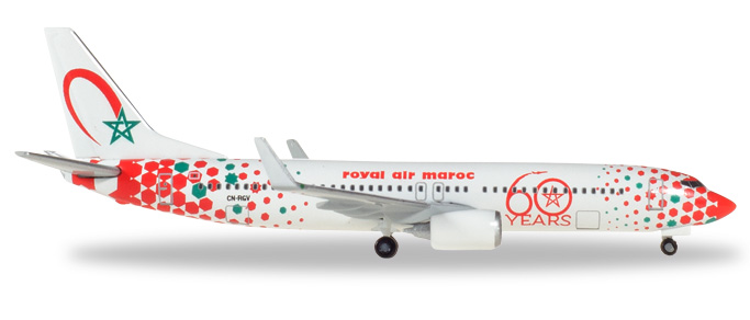 Boeing 737-800 Royal Air Maroc 60th anniversary