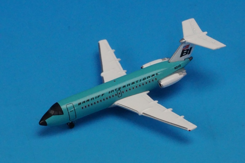 BAC 1-11-200 Braniff International Jelly bean Turquoise