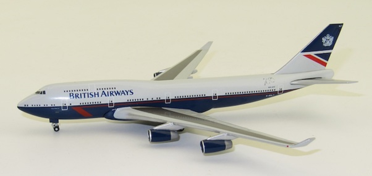 Boeing 747-400 British Airways 100th Landor design