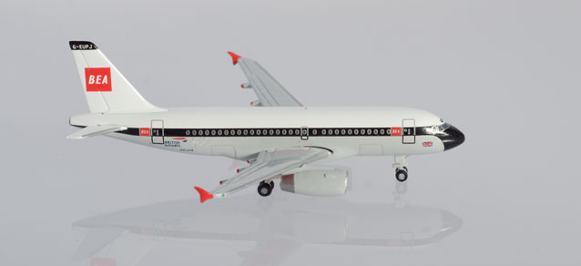 Airbus A319 British Airways 100th anniversary BEA Heritage design