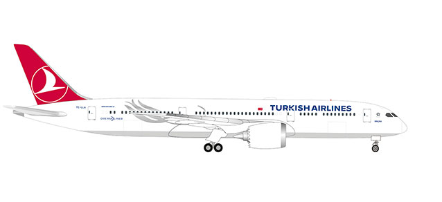 Boeing 787-9 D. Turkish Airlines Macka