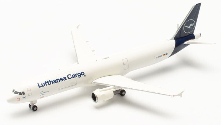 Airbus A321P2F Lufthansa Cargo Hello Europe