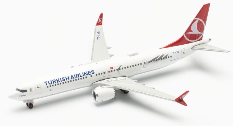 Boeing 737 Max 9 Turkish Airlines Akçaabat