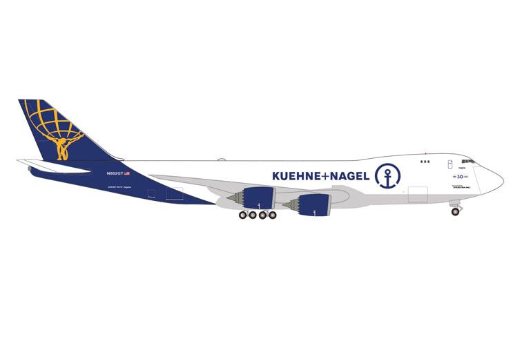 Boeing 747-8F Kuehne + Nagel (Atlas Air) Inspire