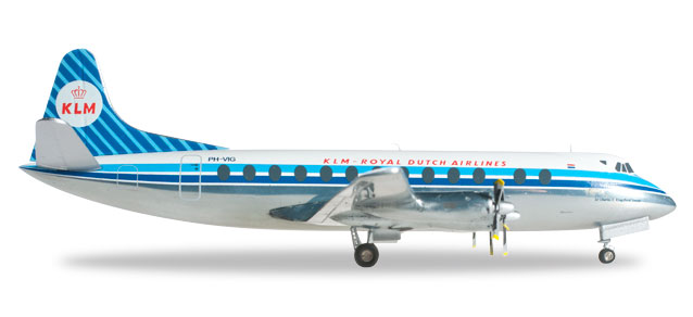 Vickers Viscount 800 KLM - Royal Dutch Airlines