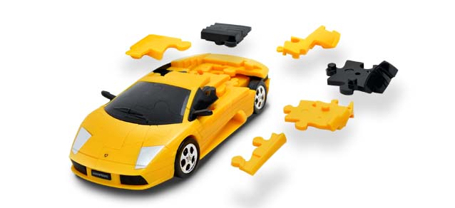 Lamborghini Murcielago, geel