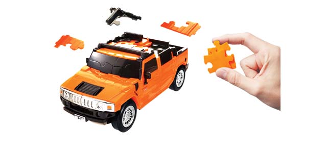 Hummer H2, oranje