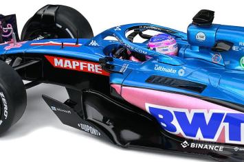 Alpine A522 F. Alonso #14 GP Monaco 2022 (F1)