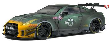 Nissan GT-R R35 W/ Liberty Walk Body Kit 2.0 Army fighter