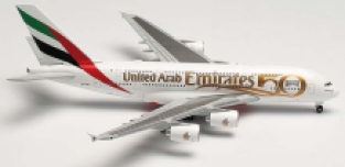 Airbus A380-800 Emirates UAE 50th Anniversary