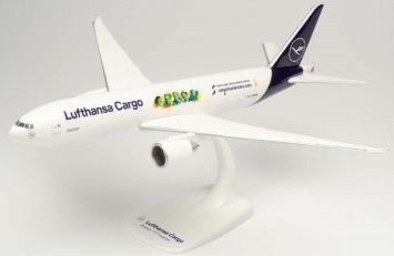 Boeing 777F Lufthansa Cargo Human Care Buenos Dias Mexico
